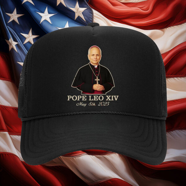 Vivo Christo Rey Pope LEO XIV May 8th, 2025 Catholic Pope Trucker Hat