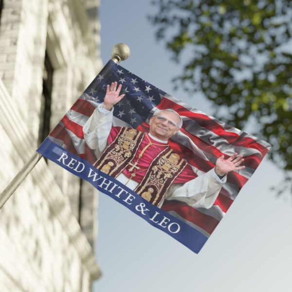 Pope Leo XIV Flag
